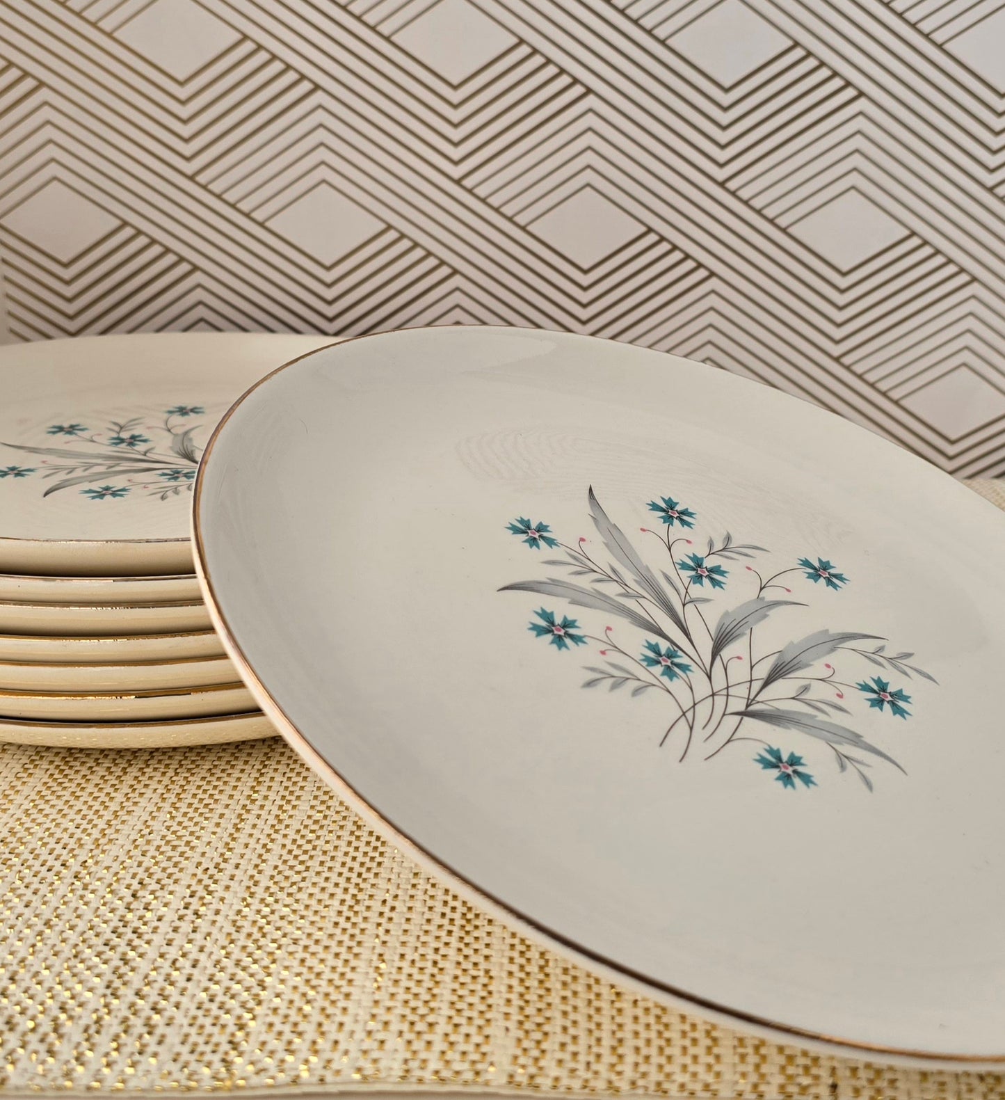 Hampton "Cornflower" Dinner Plates