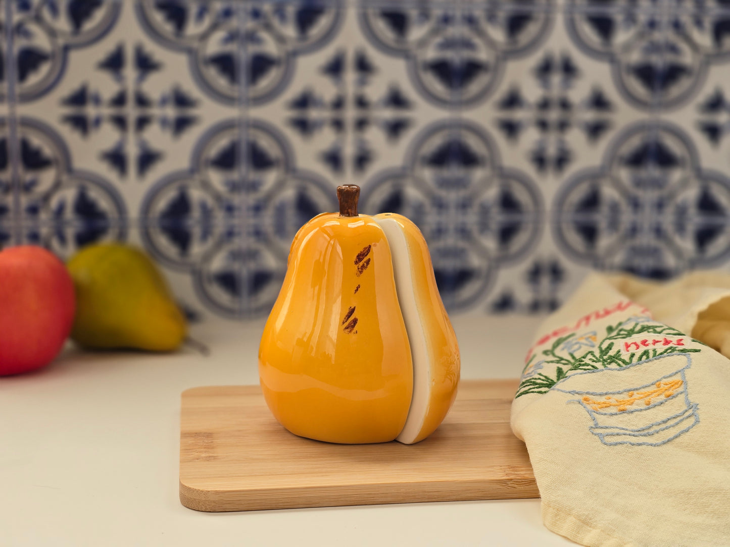 Pear Salt & Pepper Shakers