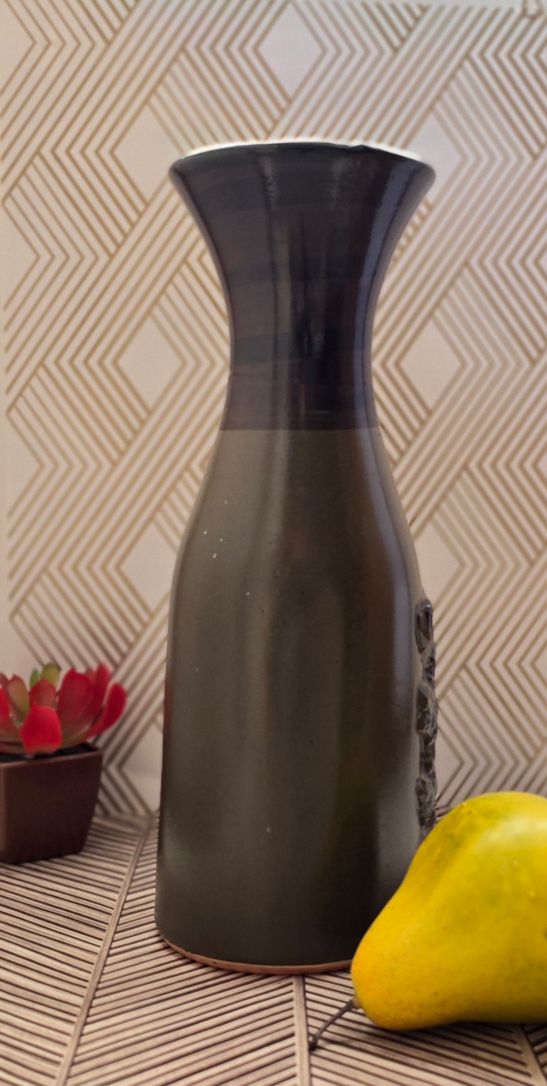 Pacific Stoneware Wine Carafe - Artist Signed