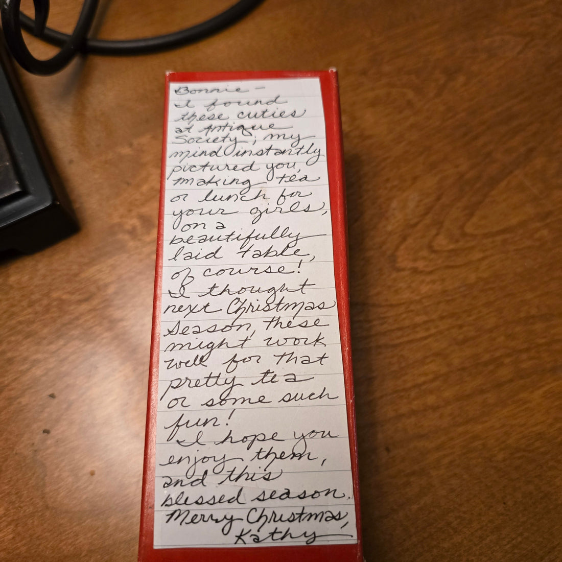 When Thrifted Items Tell Their Own Stories