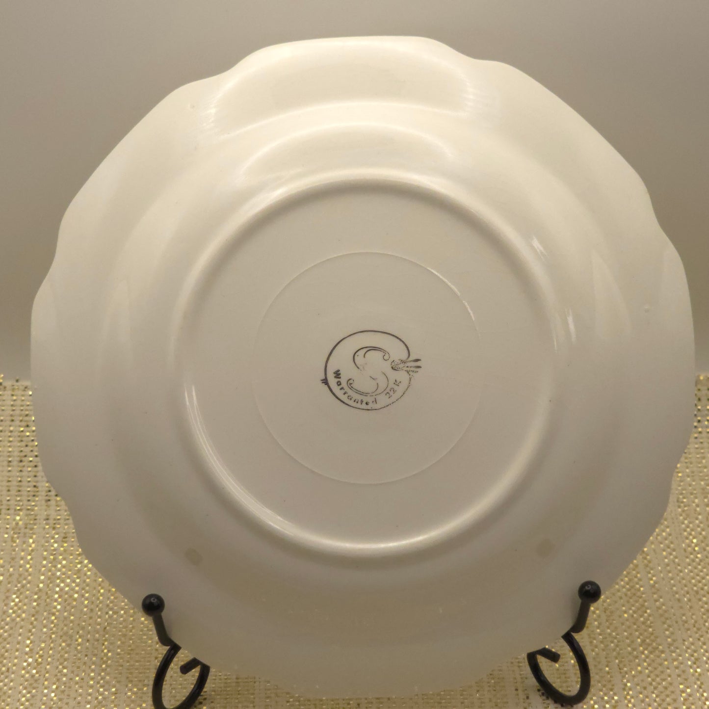 Sabin China "Courting Couple" Colonial Decorative Plate