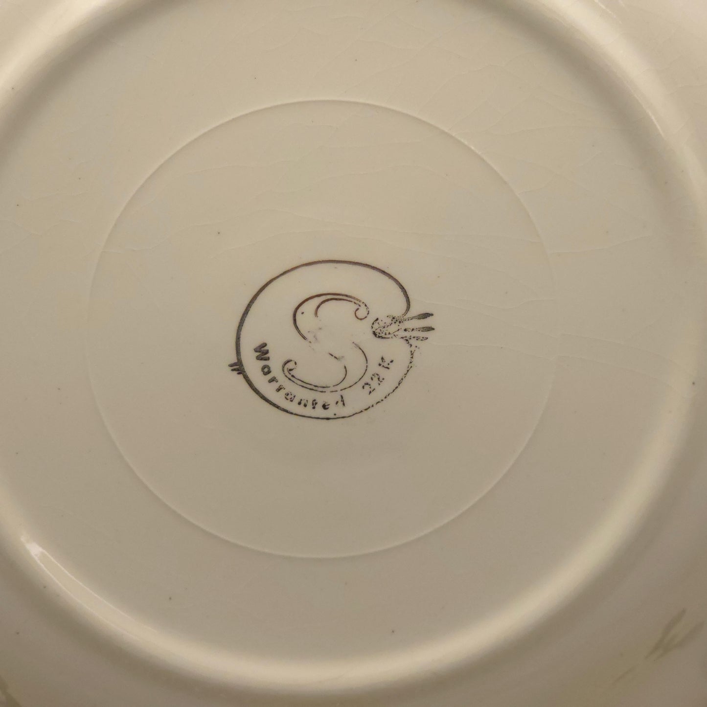 Sabin China "Courting Couple" Colonial Decorative Plate