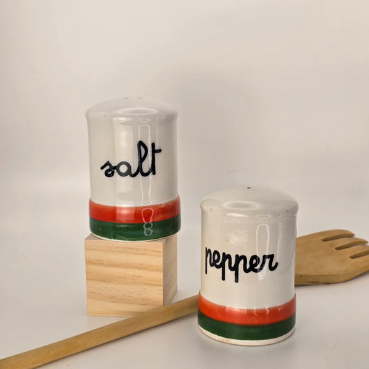 Baldelli Italy Ceramic Salt & Pepper Shaker Set